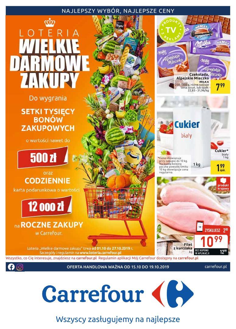 Gazetka promocyjna Carrefour str. 1