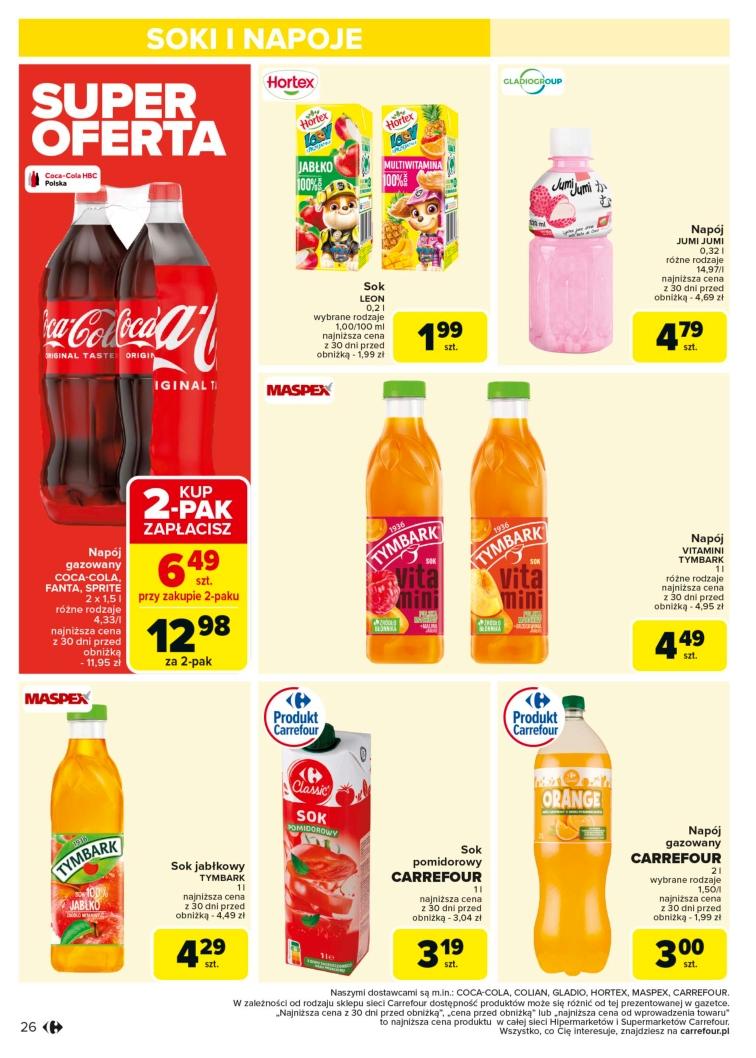 Gazetka promocyjna Carrefour str. 26