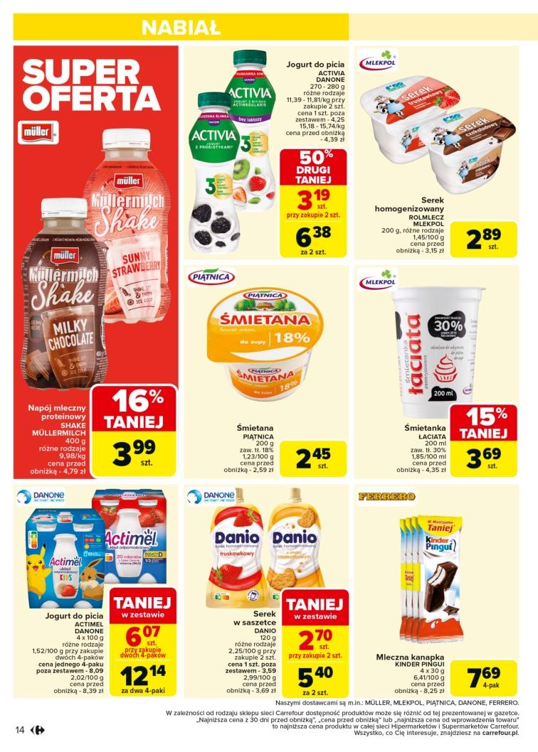 Gazetka promocyjna Carrefour str. 14