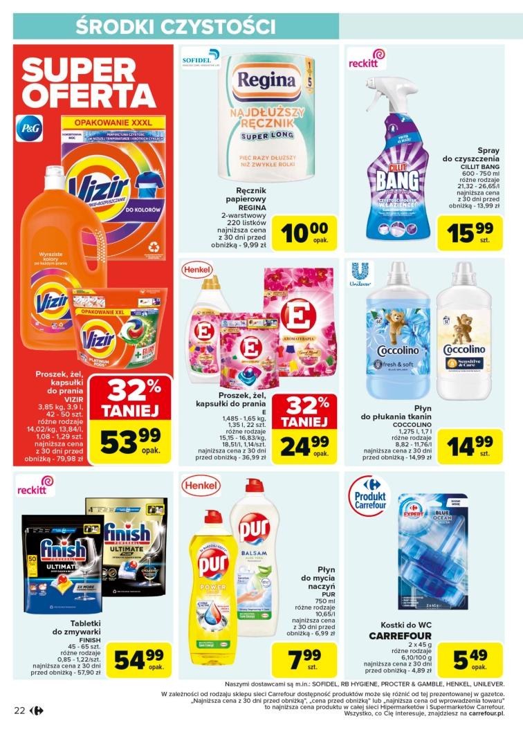 Gazetka promocyjna Carrefour str. 22