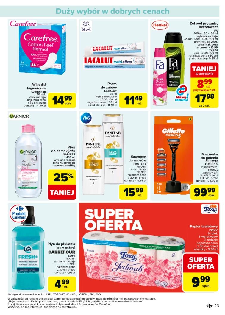 Gazetka promocyjna Carrefour str. 23