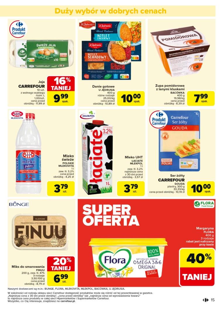 Gazetka promocyjna Carrefour str. 15