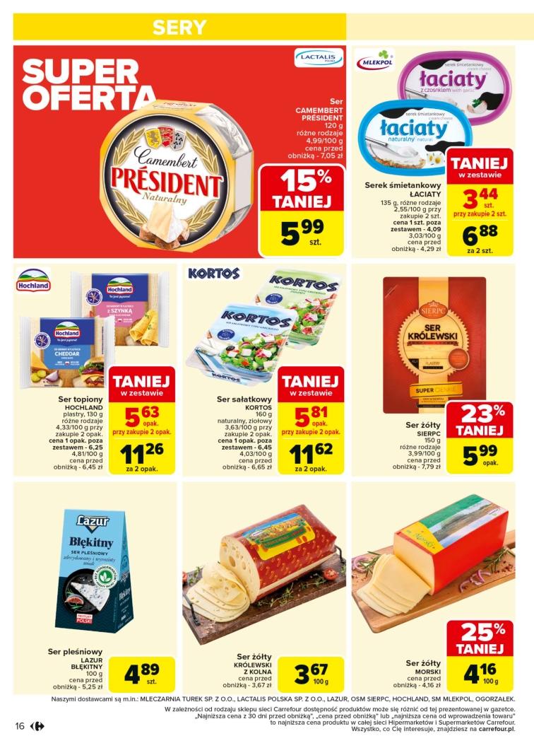 Gazetka promocyjna Carrefour str. 16