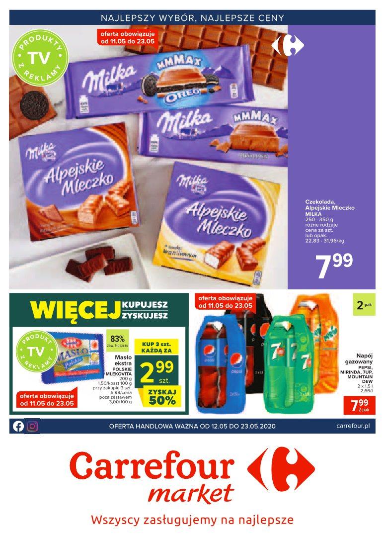 Gazetka promocyjna Carrefour str. 1