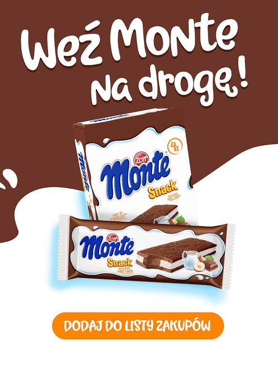 Weź Monte na drogę!