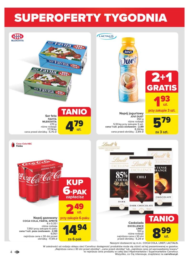 Gazetka promocyjna Carrefour str. 4