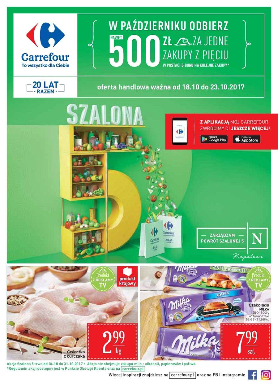 Gazetka promocyjna Carrefour str. 1