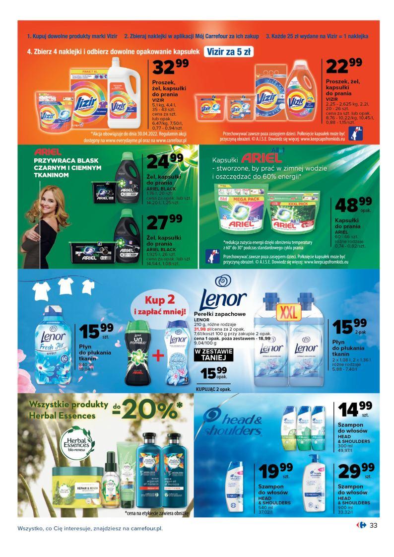 Gazetka promocyjna Carrefour str. 33