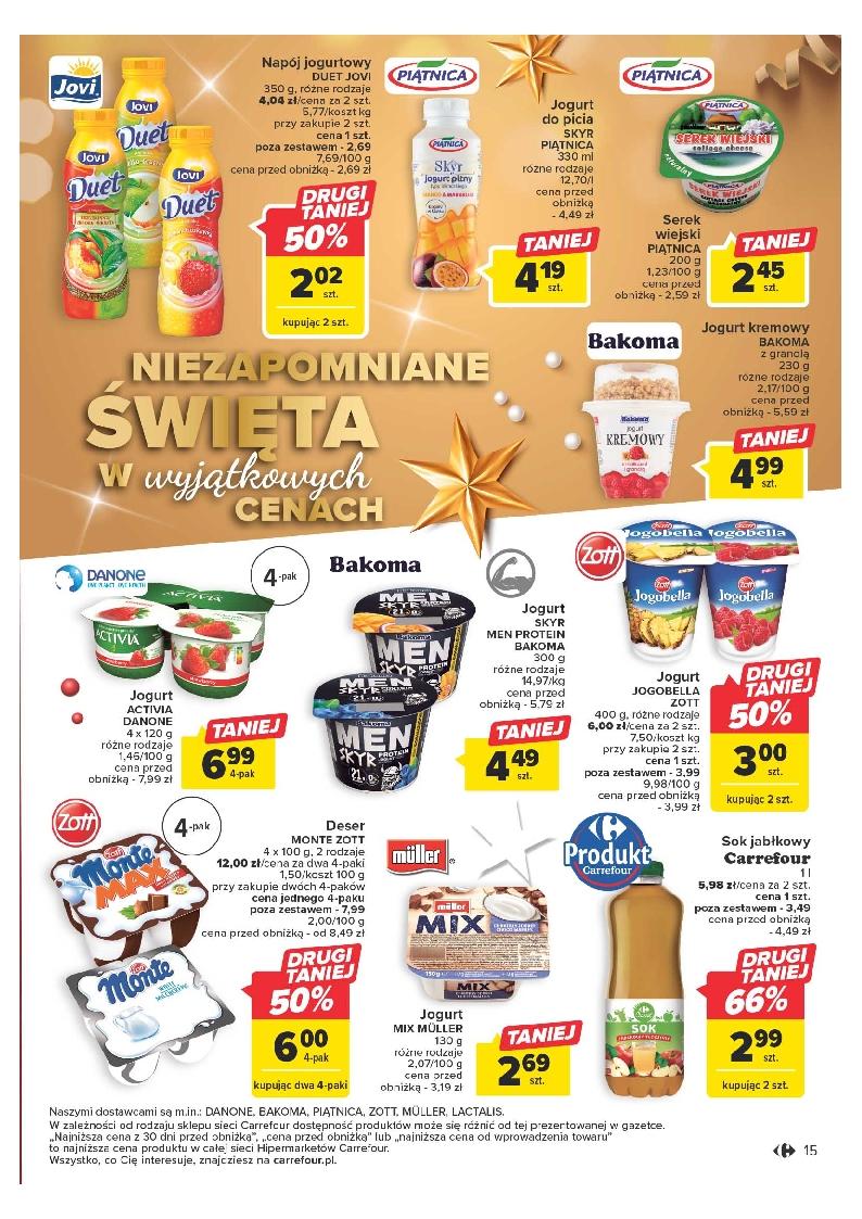 Gazetka promocyjna Carrefour str. 15