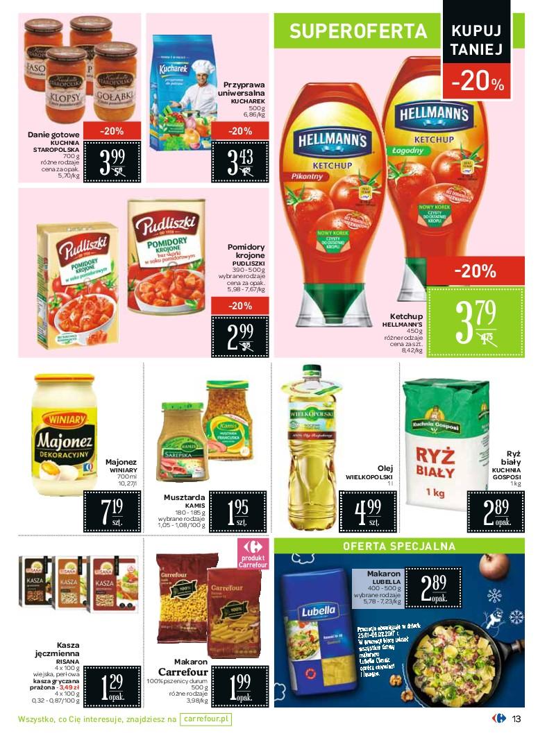 Gazetka promocyjna Carrefour str. 13