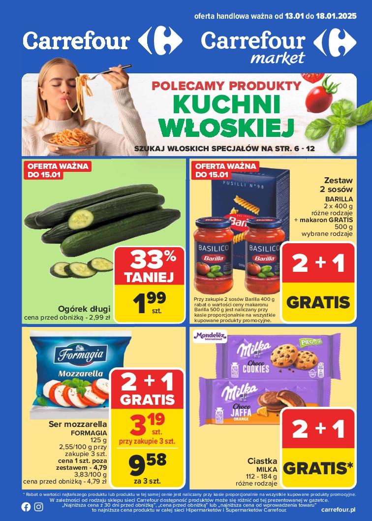 Gazetka promocyjna Carrefour str. 1