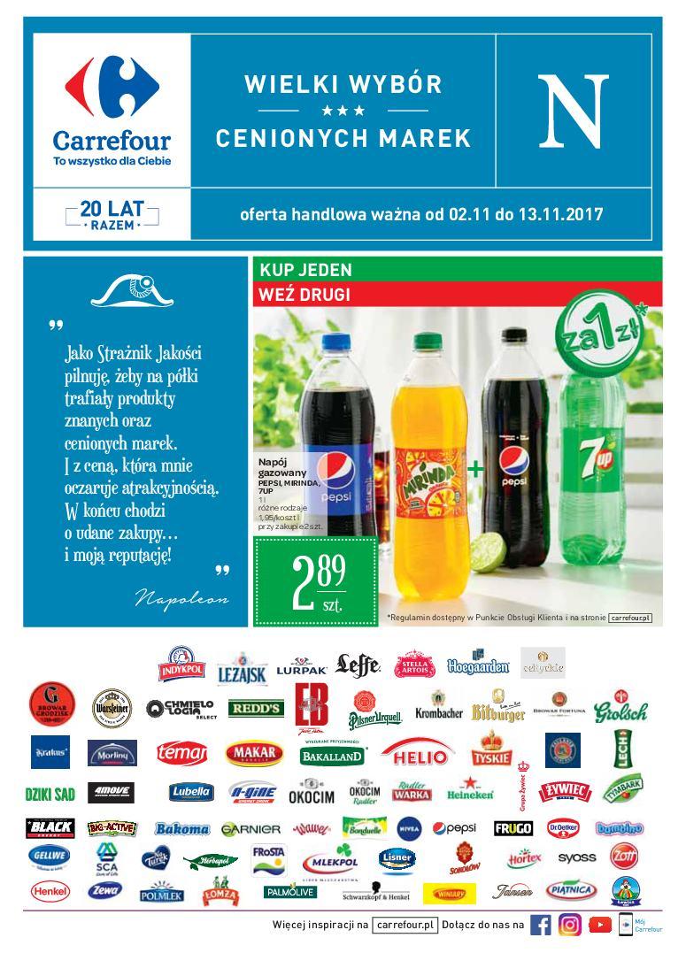 Gazetka promocyjna Carrefour str. 1