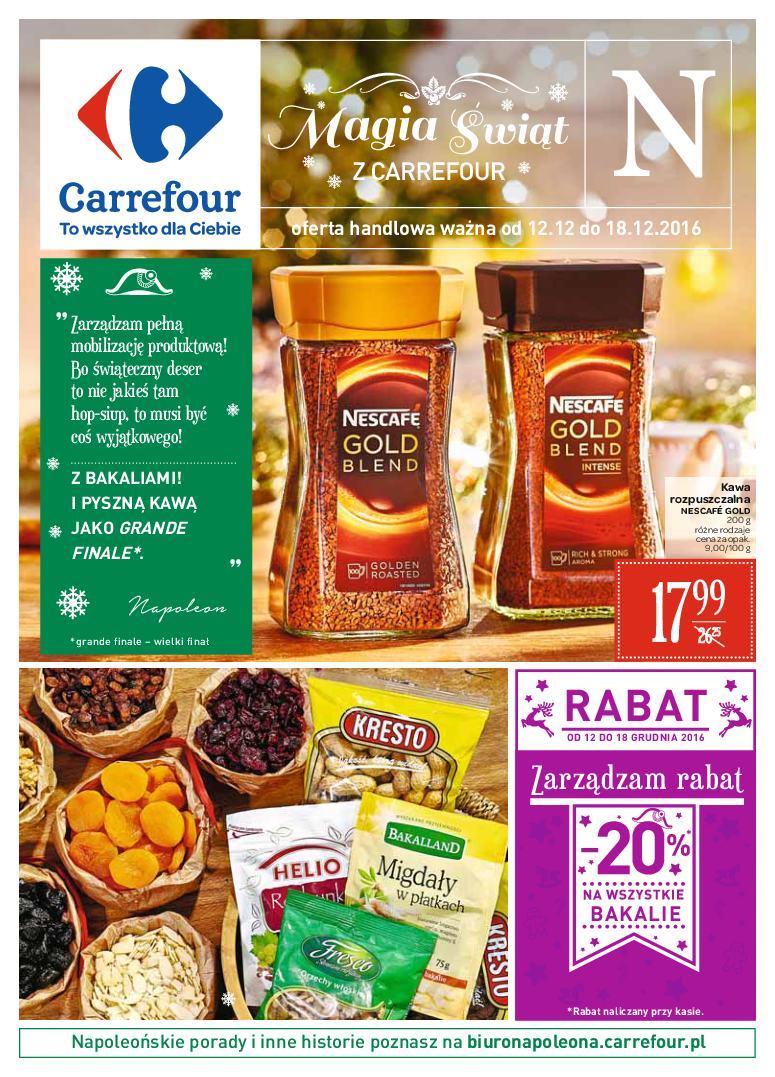 Gazetka promocyjna Carrefour str. 1