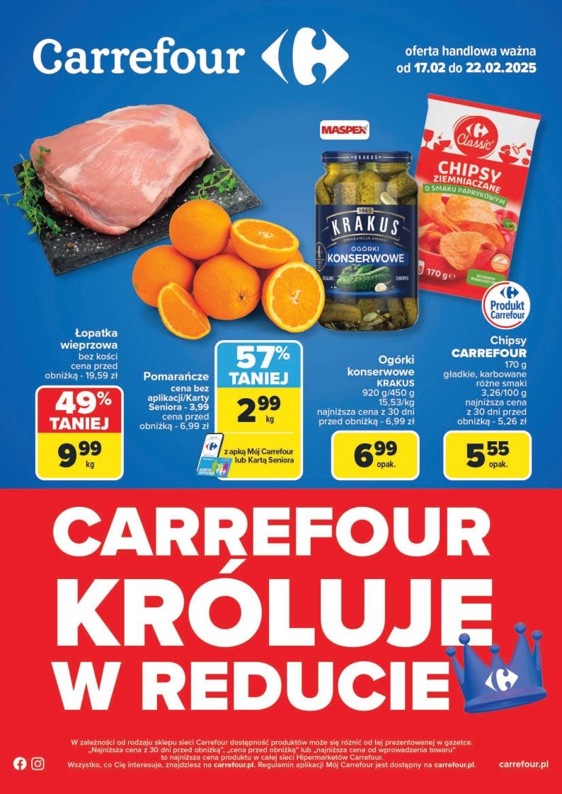 Gazetka promocyjna Carrefour str. 1