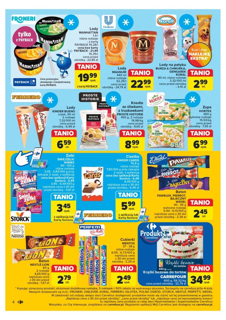 Gazetka promocyjna Carrefour str. 4