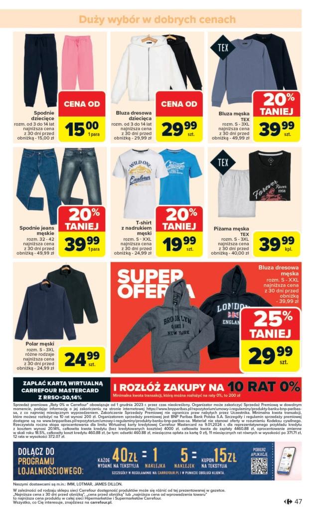 Gazetka promocyjna Carrefour str. 47