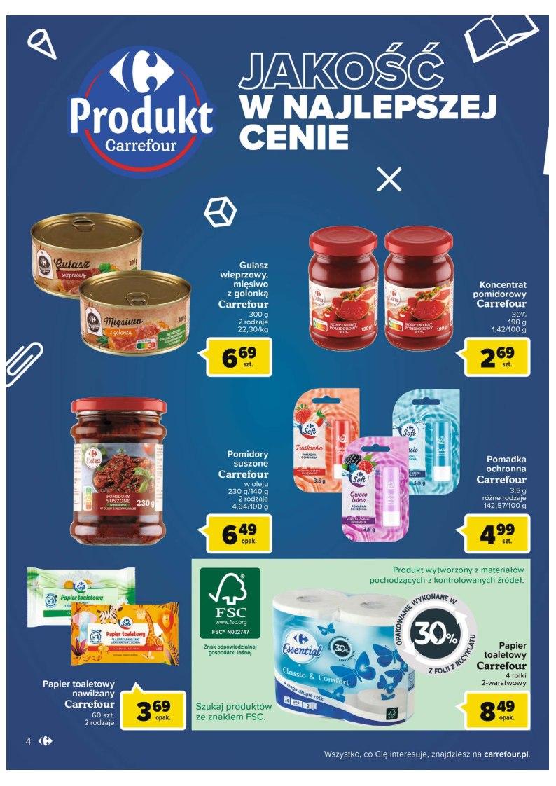 Gazetka promocyjna Carrefour str. 4