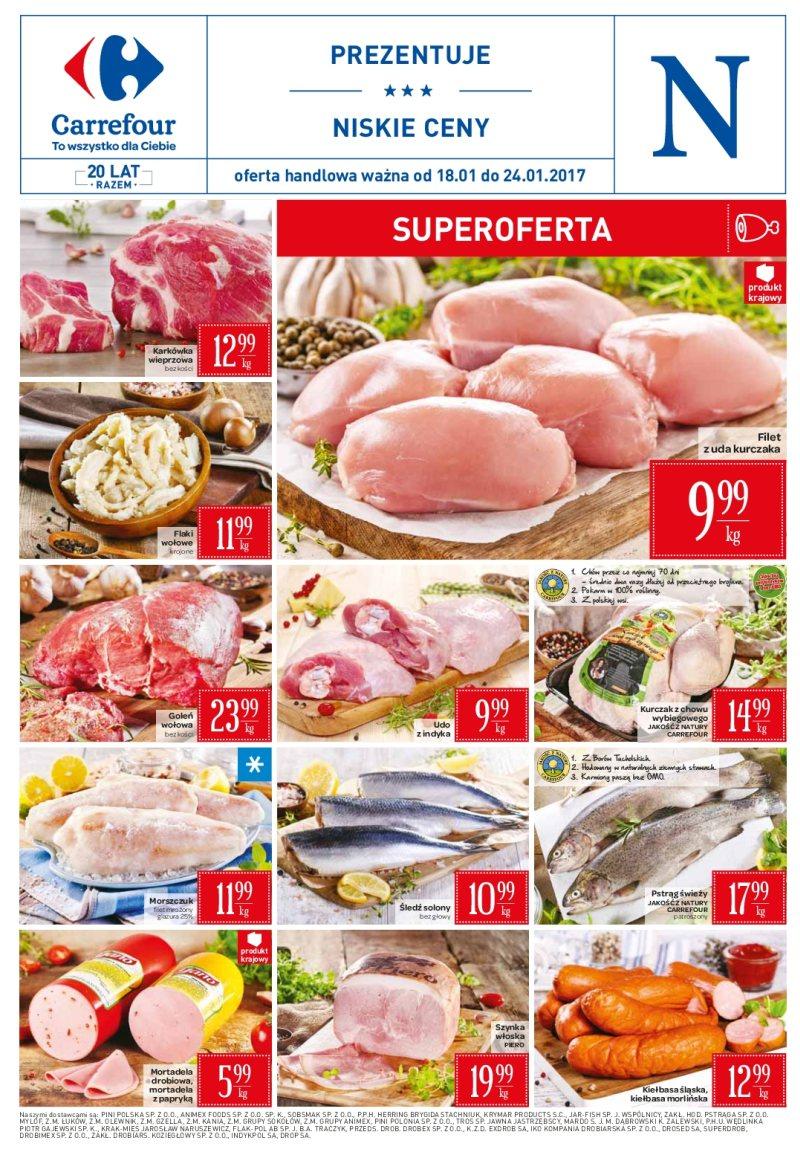 Gazetka promocyjna Carrefour str. 1