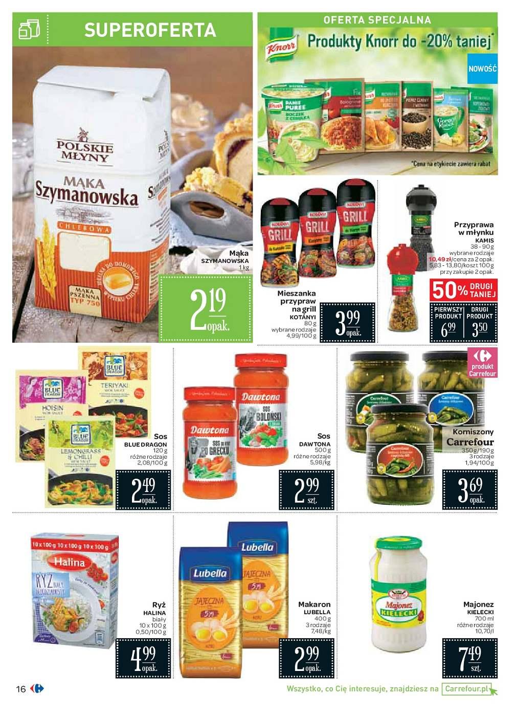 Gazetka promocyjna Carrefour str. 16