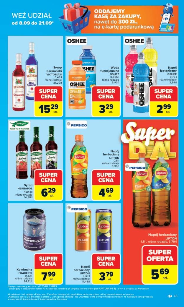 Gazetka promocyjna Carrefour str. 45
