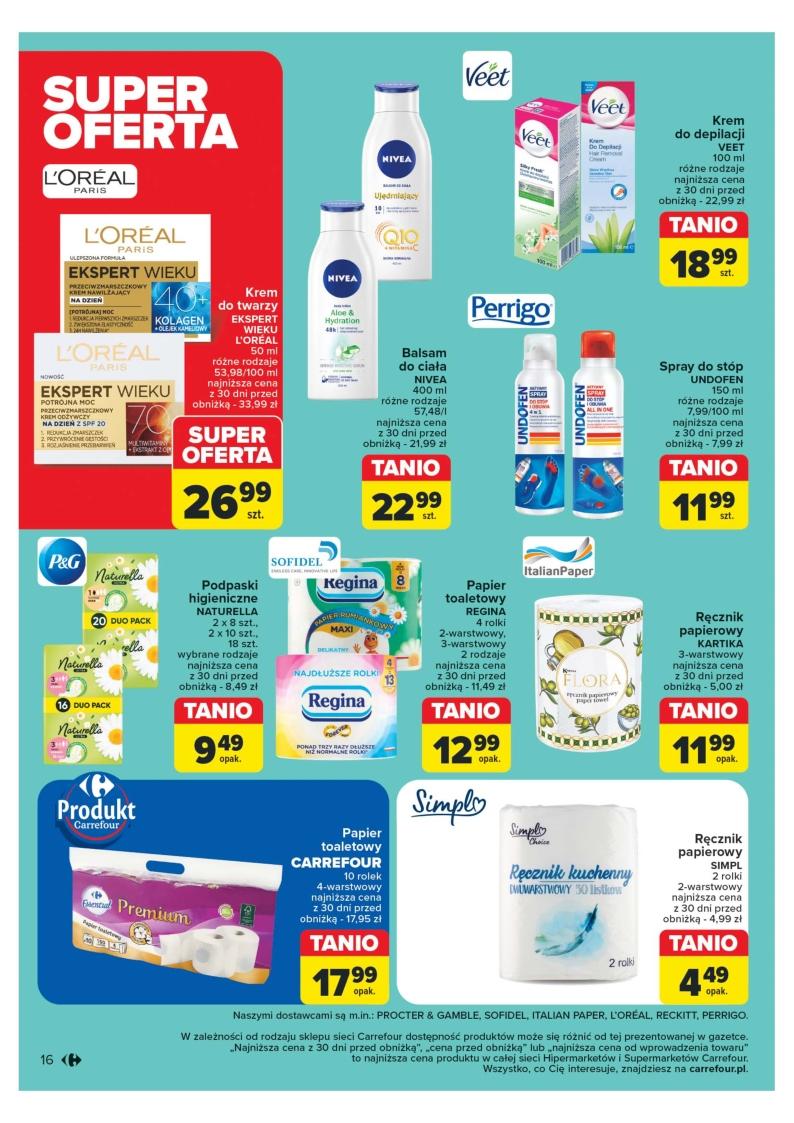 Gazetka promocyjna Carrefour str. 16
