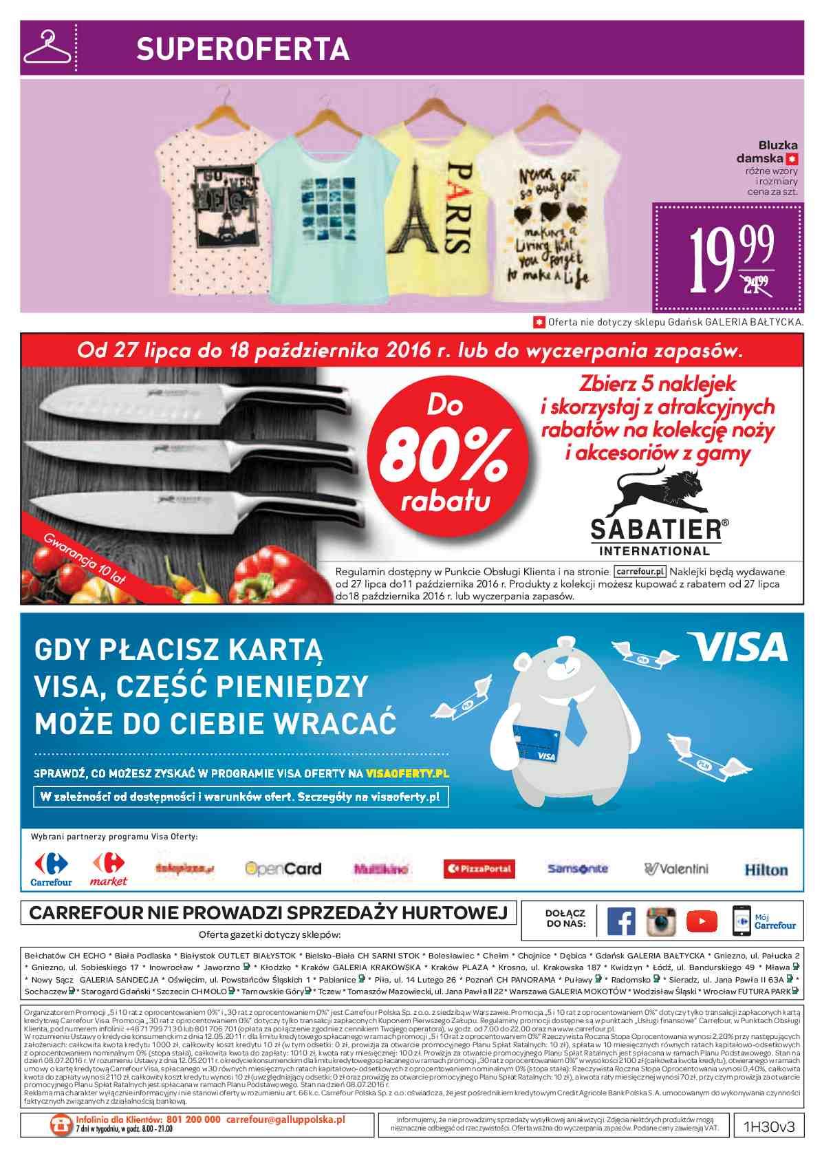 Gazetka promocyjna Carrefour str. 20