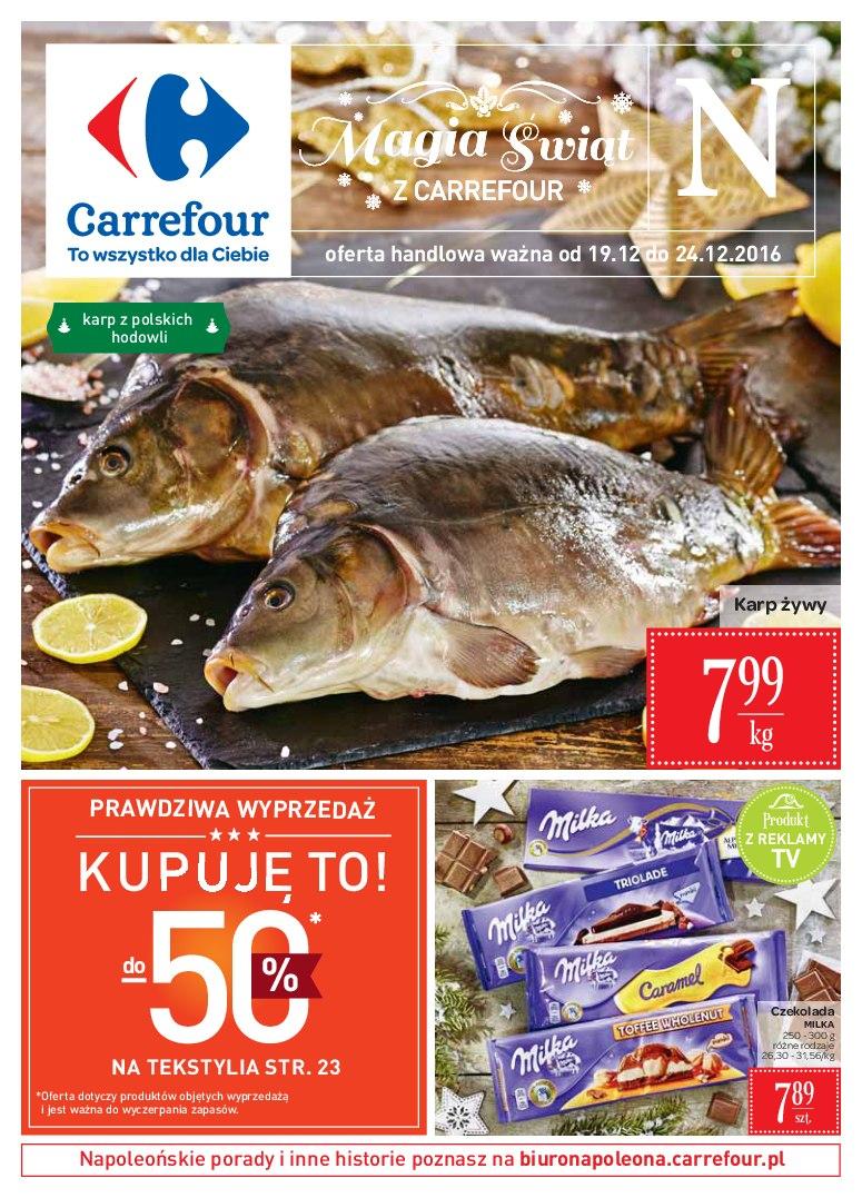 Gazetka promocyjna Carrefour str. 1