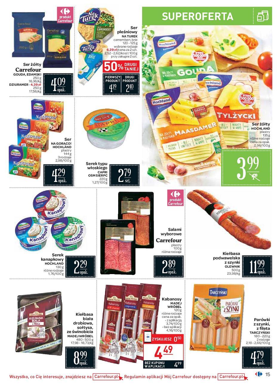 Gazetka promocyjna Carrefour str. 15