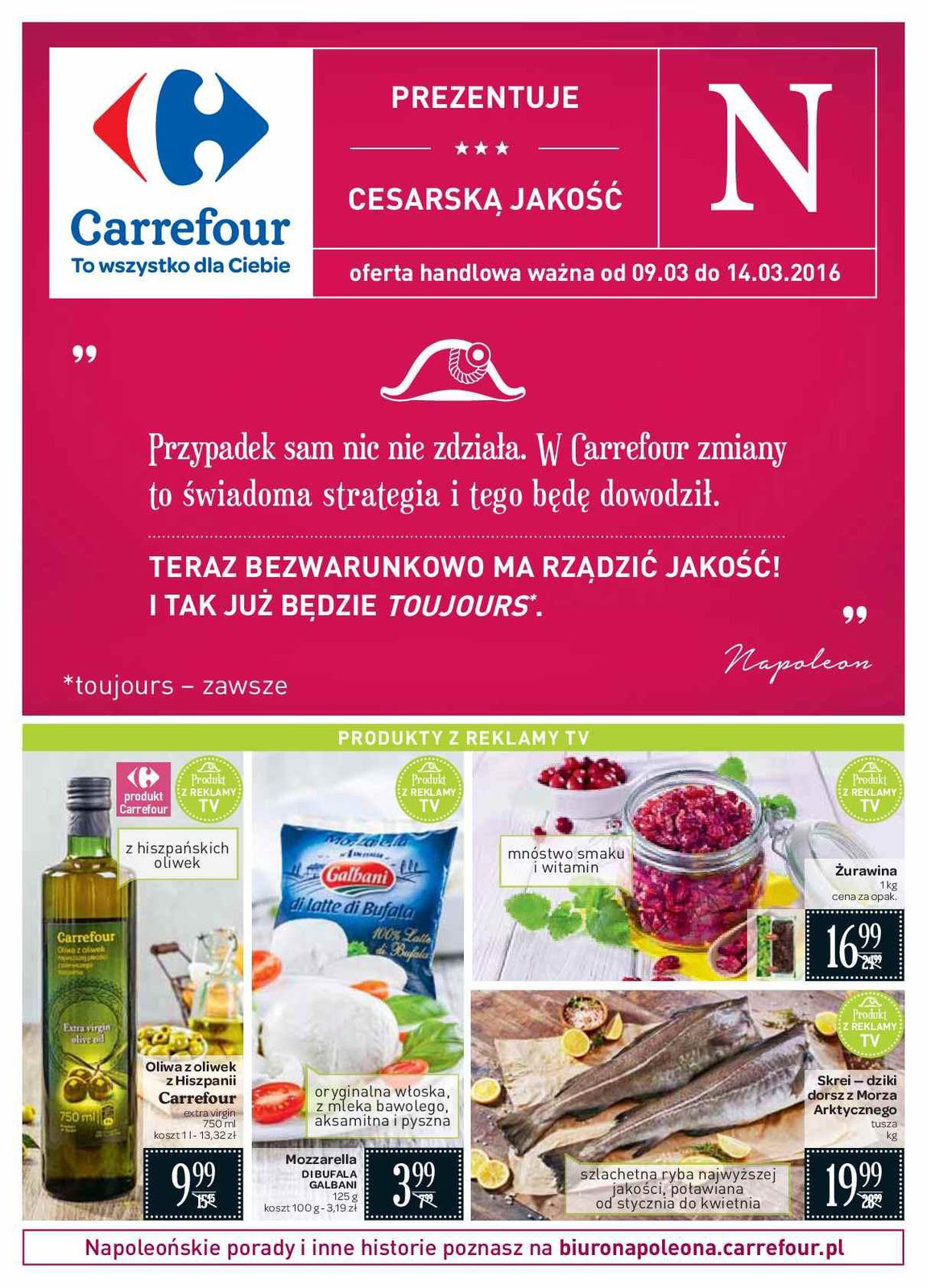 Gazetka promocyjna Carrefour str. 1