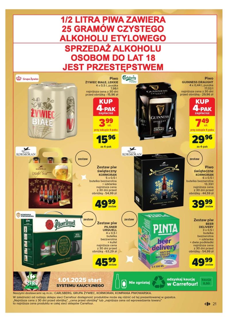 Gazetka promocyjna Carrefour str. 21