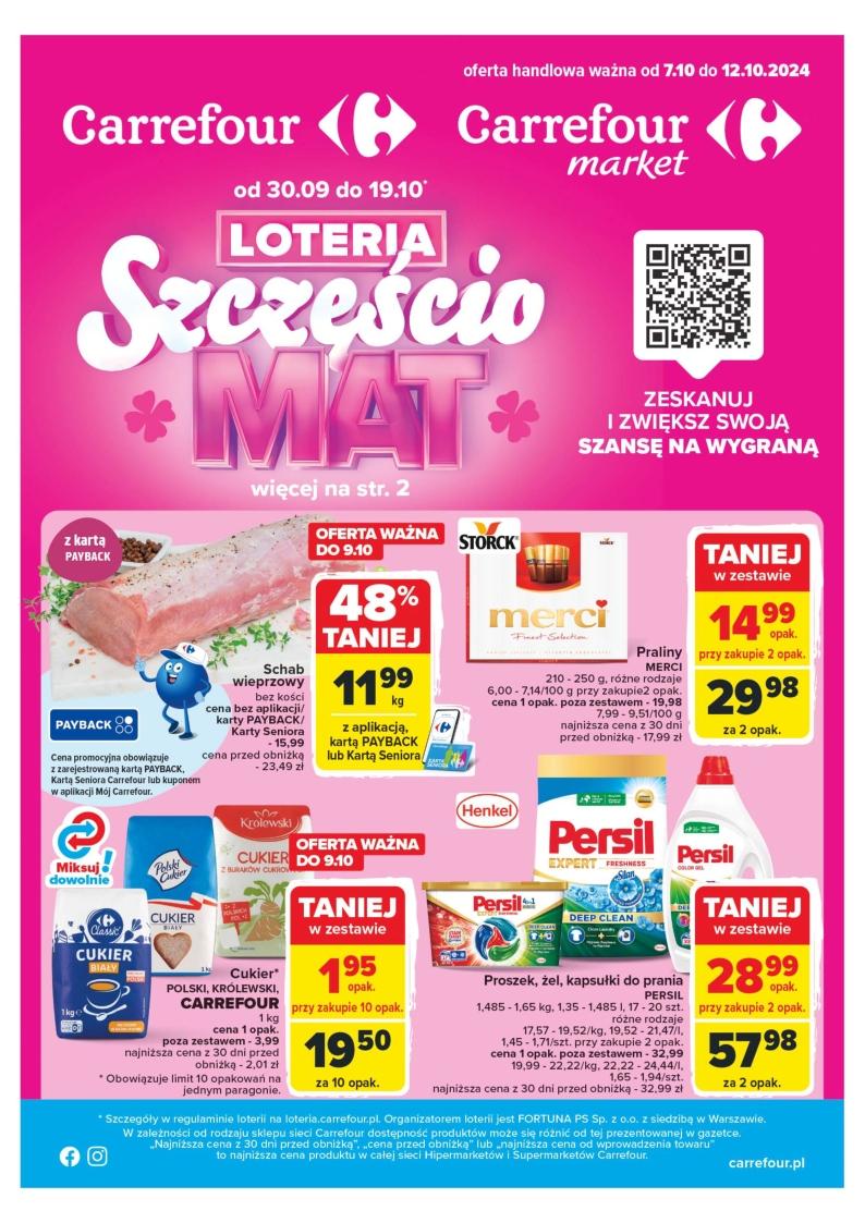 Gazetka promocyjna Carrefour str. 1