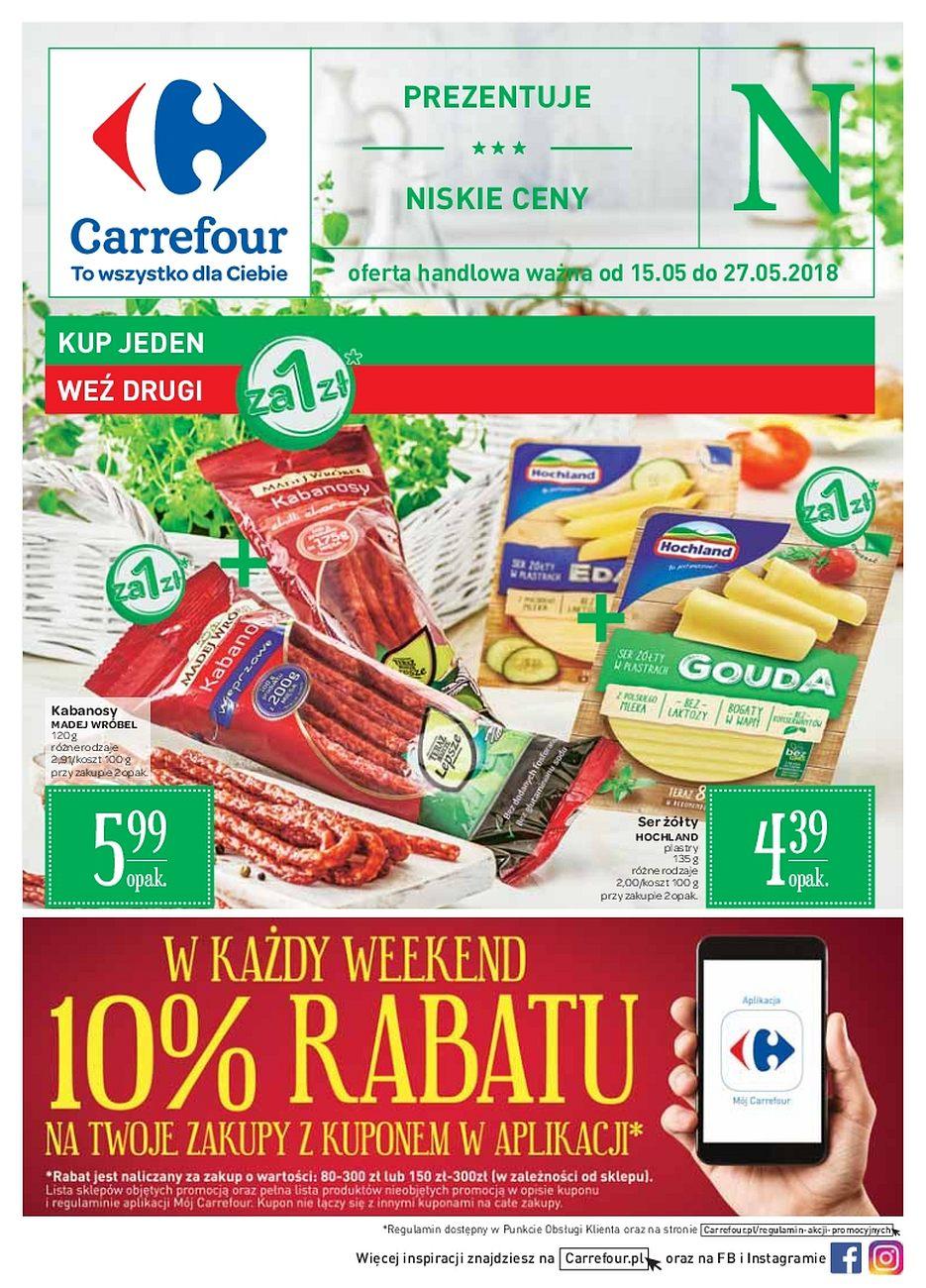 Gazetka promocyjna Carrefour str. 1
