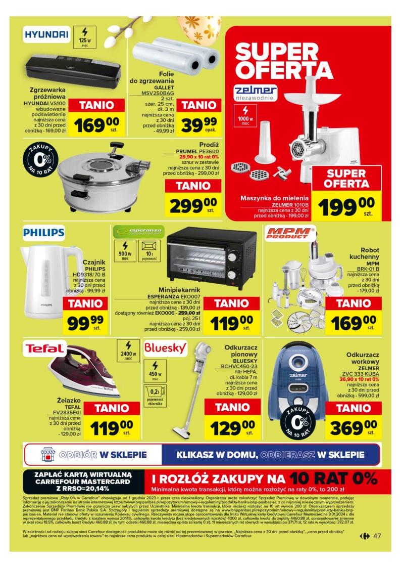 Gazetka promocyjna Carrefour str. 47