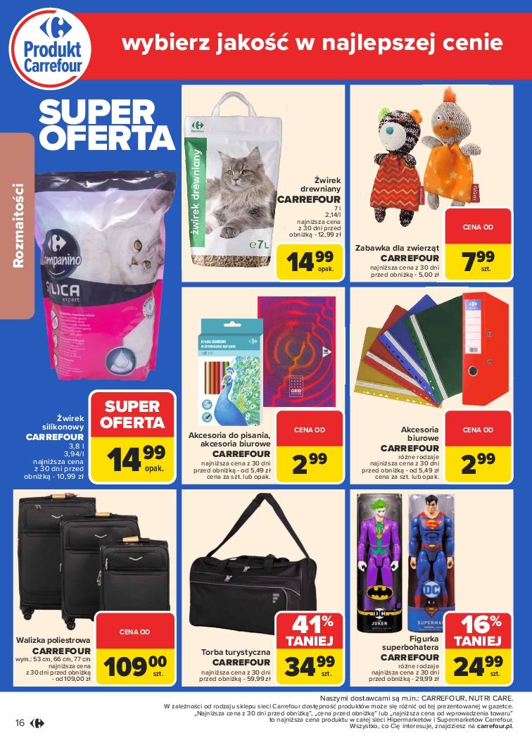 Gazetka promocyjna Carrefour str. 16