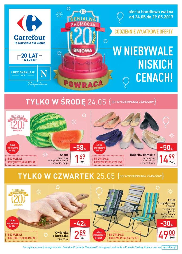 Gazetka promocyjna Carrefour str. 1