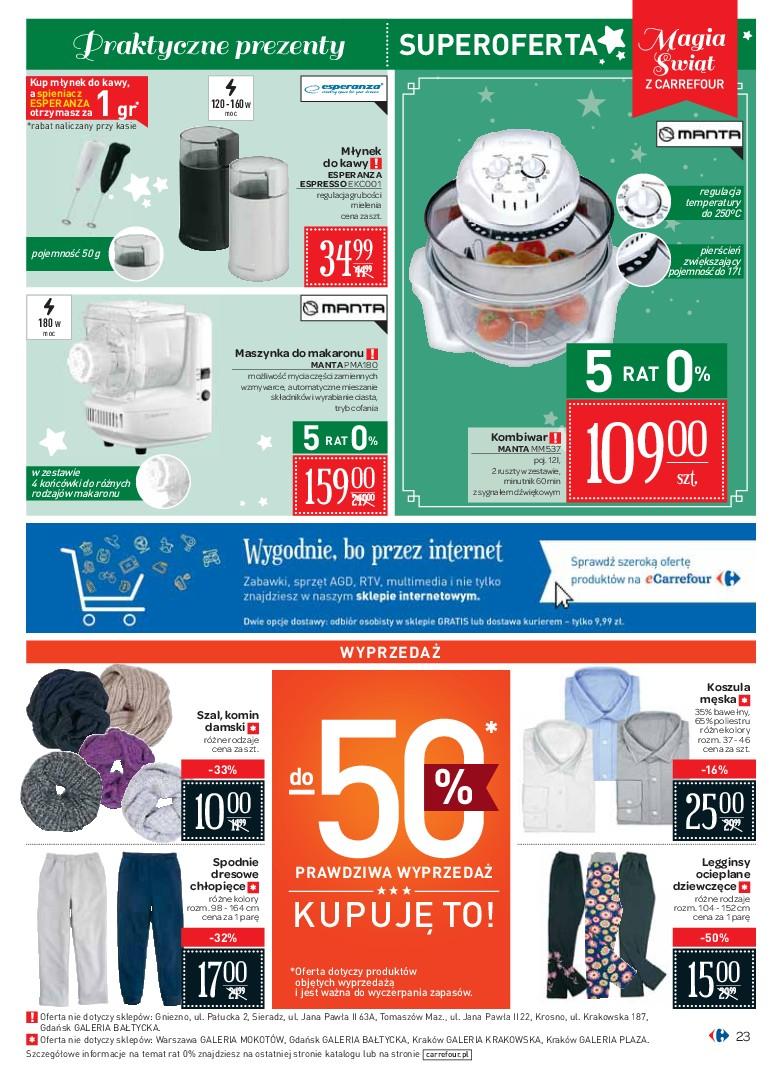 Gazetka promocyjna Carrefour str. 23
