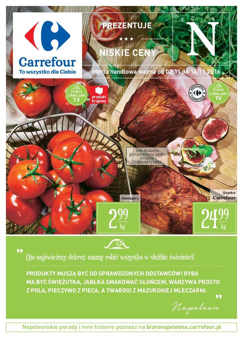 Gazetka promocyjna Carrefour str. 1