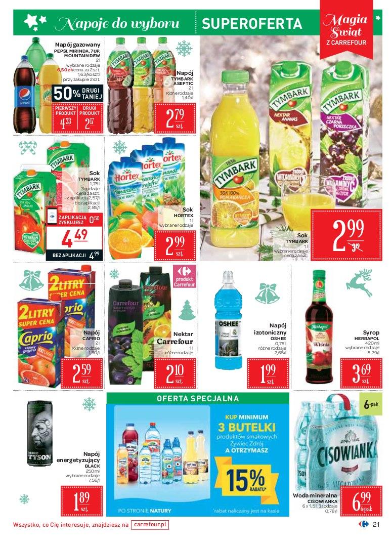 Gazetka promocyjna Carrefour str. 21