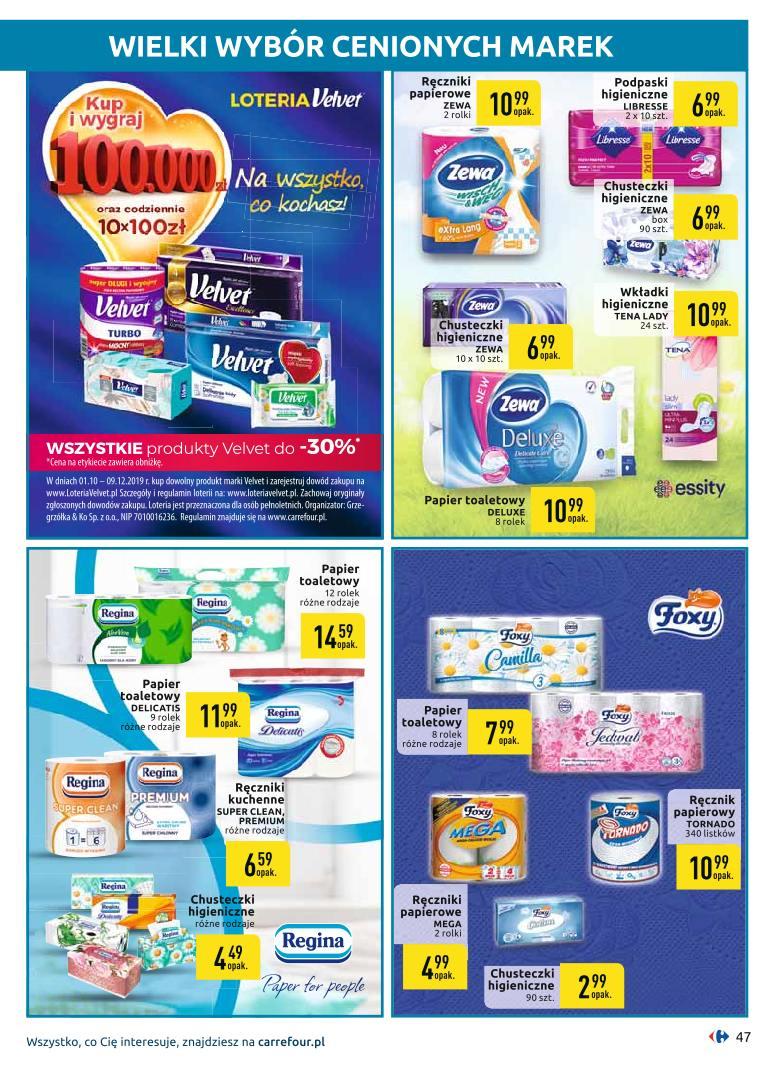 Gazetka promocyjna Carrefour str. 47