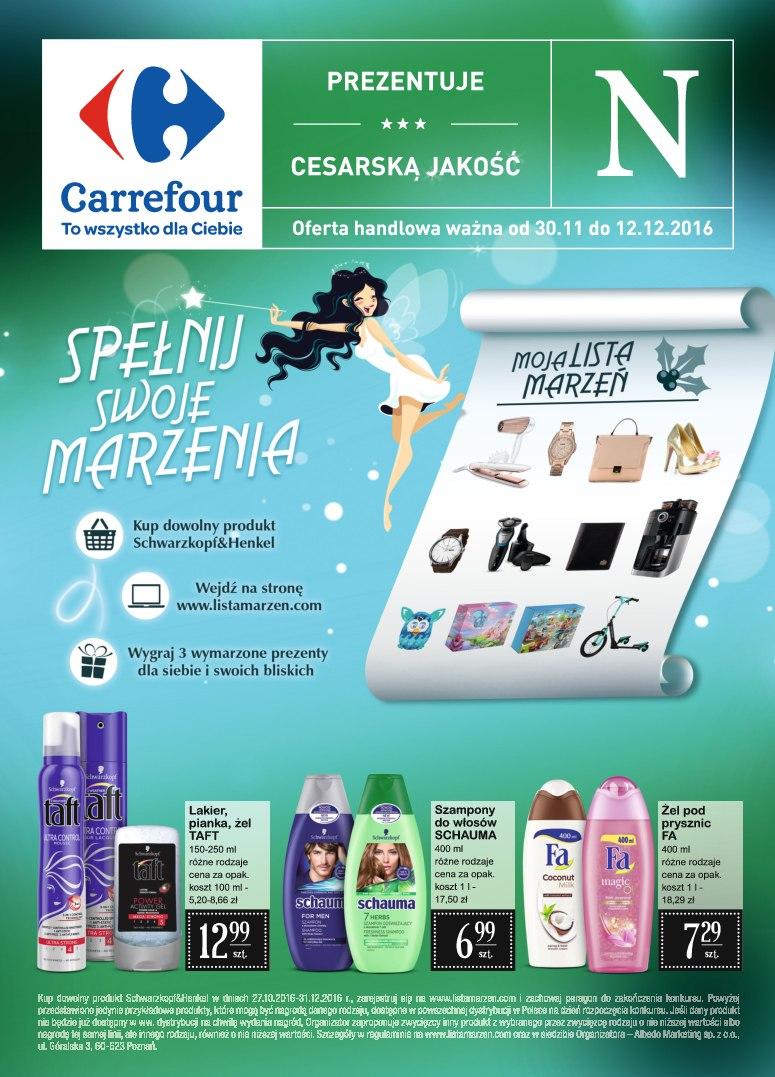 Gazetka promocyjna Carrefour str. 1