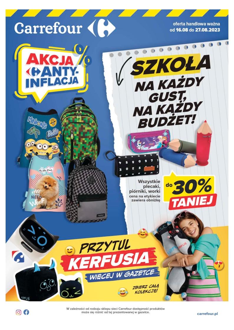 Gazetka promocyjna Carrefour str. 1