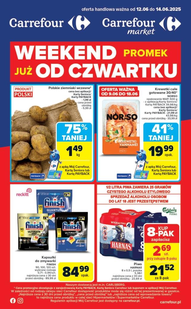 Gazetka promocyjna Carrefour str. 1