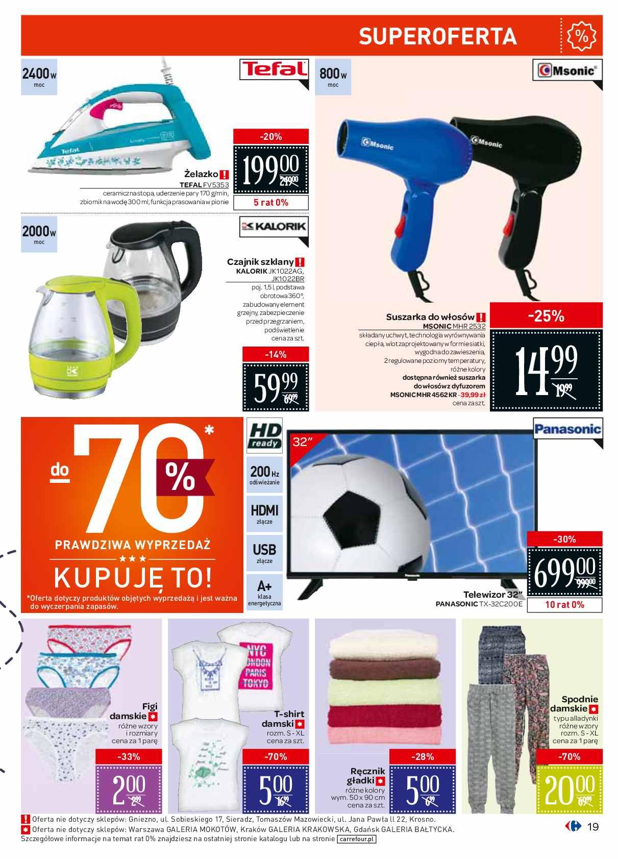 Gazetka promocyjna Carrefour str. 19