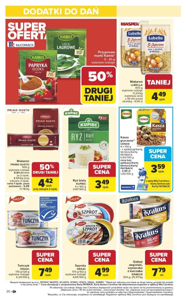 Gazetka promocyjna Carrefour str. 30