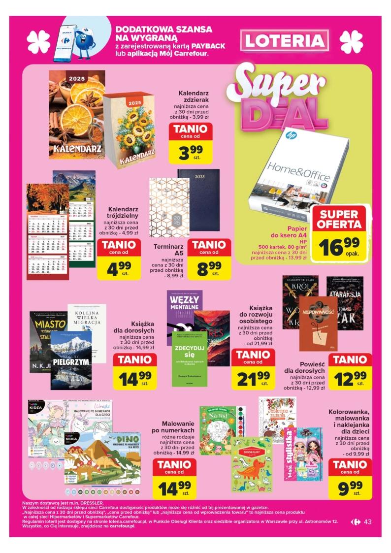 Gazetka promocyjna Carrefour str. 43