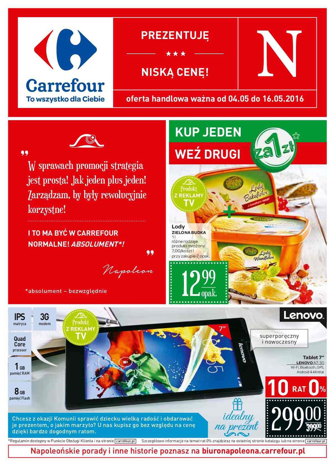Gazetka promocyjna Carrefour str. 1