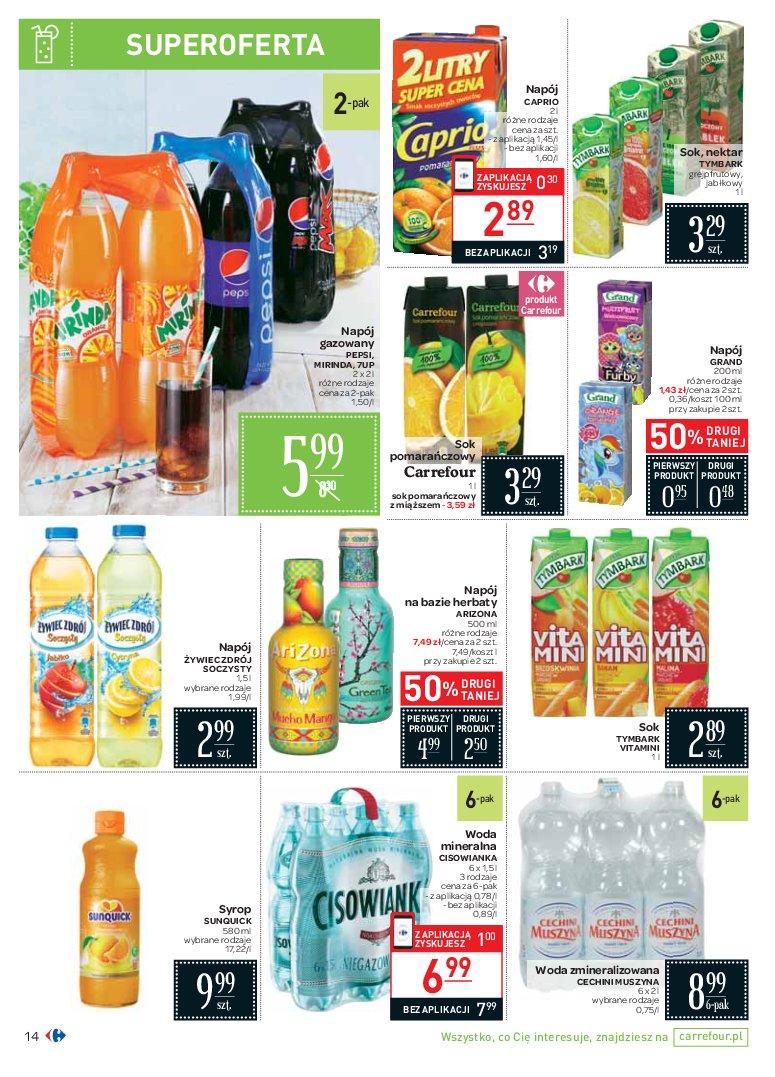Gazetka promocyjna Carrefour str. 14