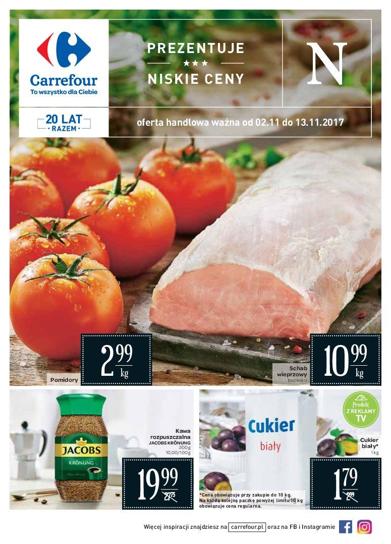 Gazetka promocyjna Carrefour str. 1