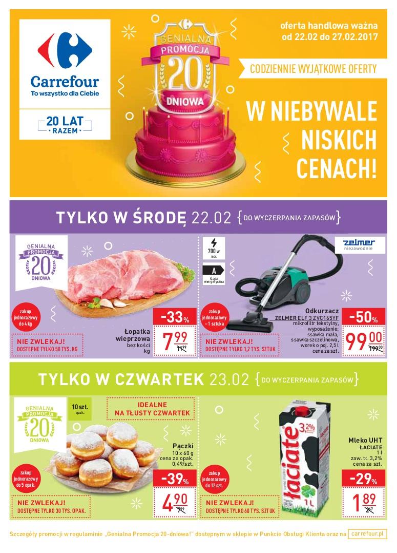 Gazetka promocyjna Carrefour str. 1