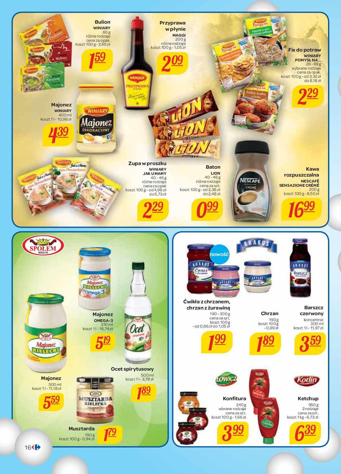 Gazetka promocyjna Carrefour str. 16